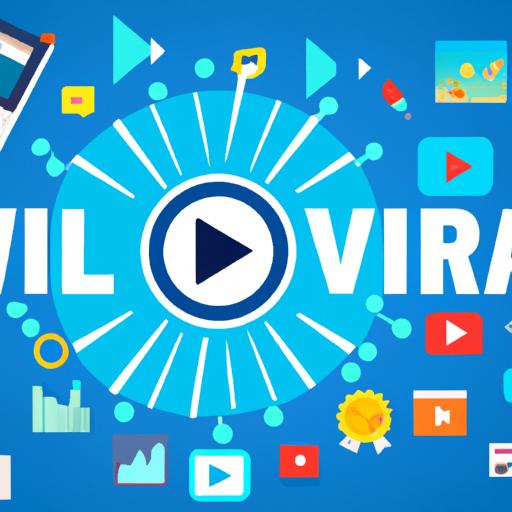The concept of a viral video spreading rapidly through social media platforms.